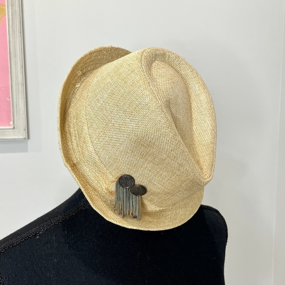 Ellen Tracy Tan Fedora Hat
